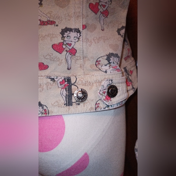 Betty Boop (An official Betty Boop product) Levi Jacket**Vintage** - Picture 9 of 16